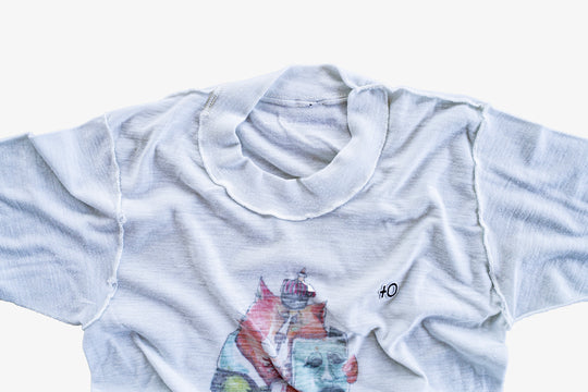 【ROLE YOURS】半袖Tシャツ / ホワイト / レディースXSサイズ相当