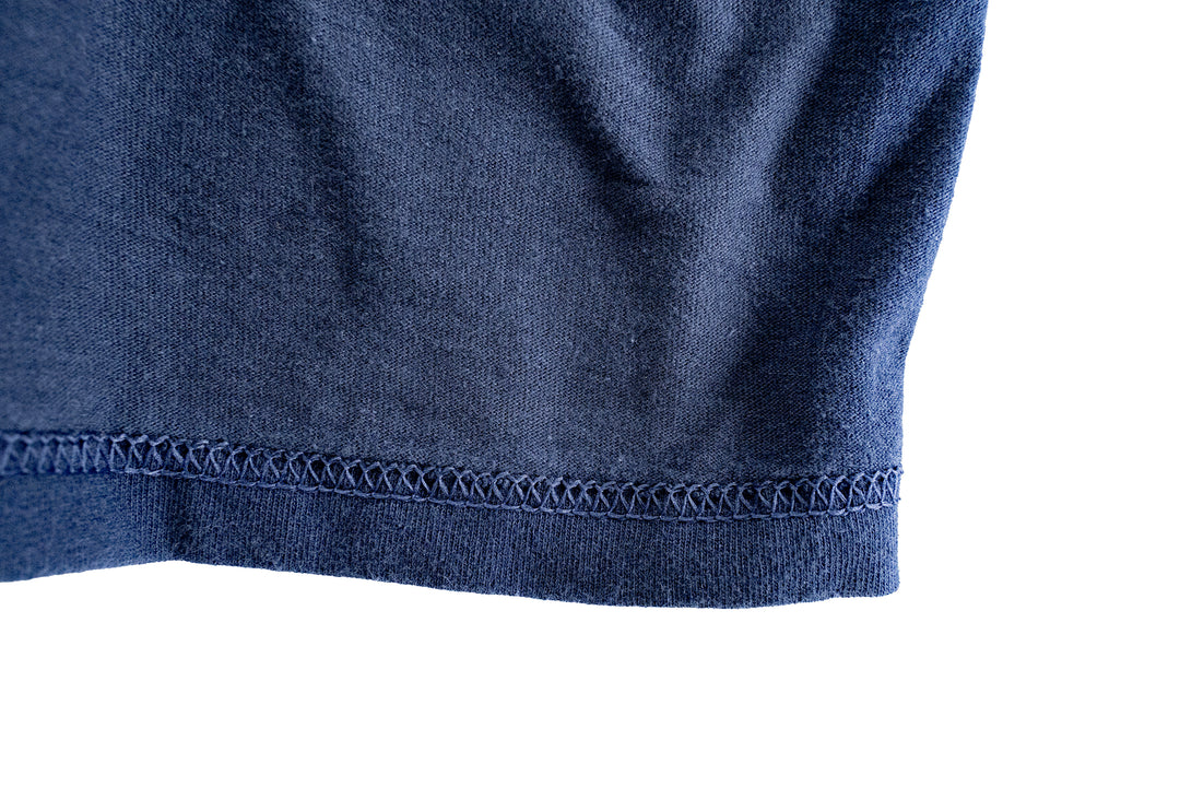 【ROLE YOURS】半袖Tシャツ / ネイビー / メンズXLサイズ相当