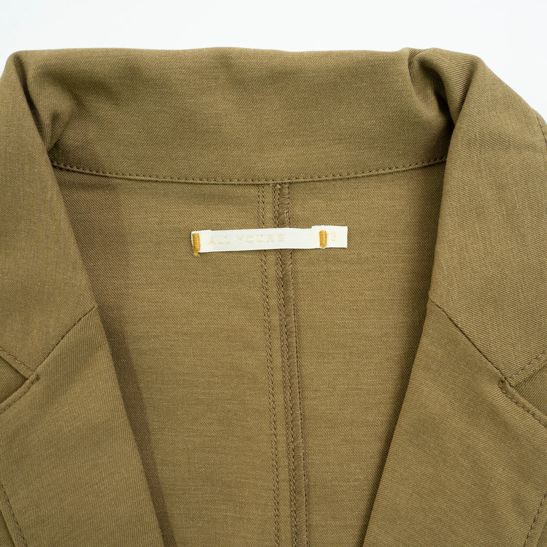 【サルベージ品】「着たくないのに、毎日着てしまう」ジャケット / キャメル / サイズ3