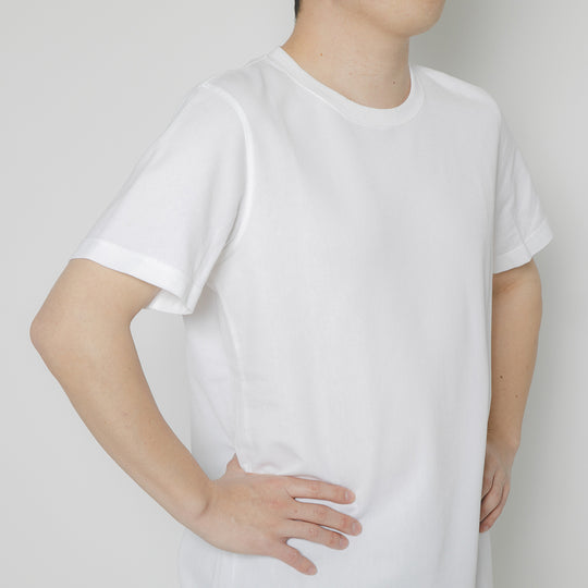 【毎日着てもキレイが続きます】「着たくないのに、毎日着てしまう」Tシャツ / ホワイト