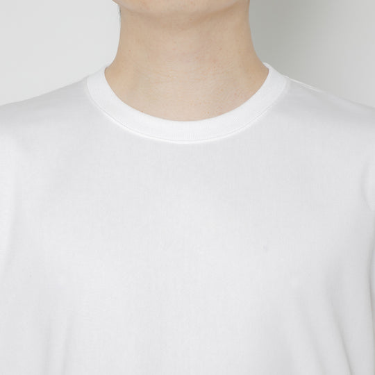 【毎日着てもキレイが続きます】「着たくないのに、毎日着てしまう」ロングスリーブTシャツ / ホワイト